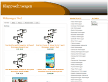 Tablet Screenshot of klappwohnwagen.org